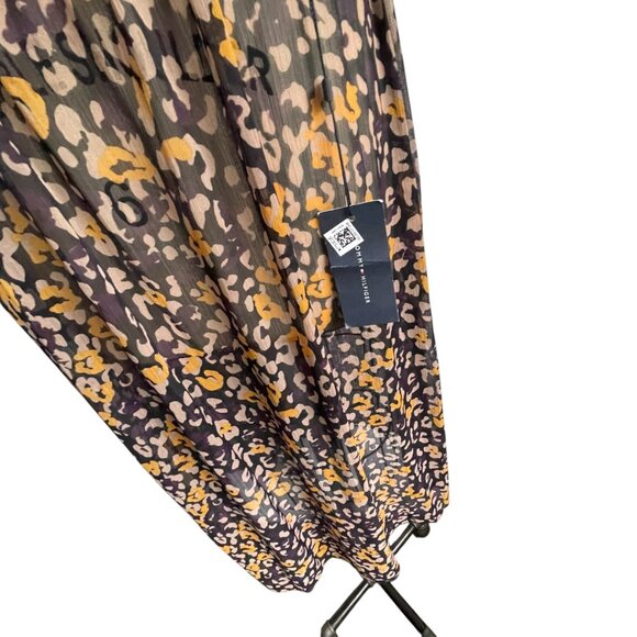 Tommy Hilfiger Autumn Floral Sheer Dress - 12 - NWT - Picture 6 of 8
